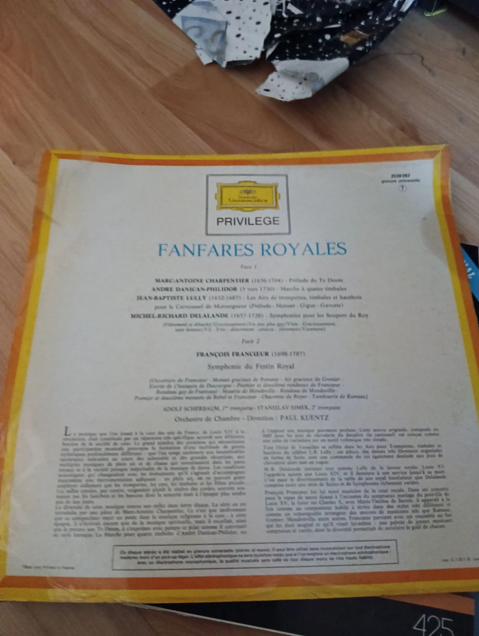 Disco de vinil fanfare royales – photo 2